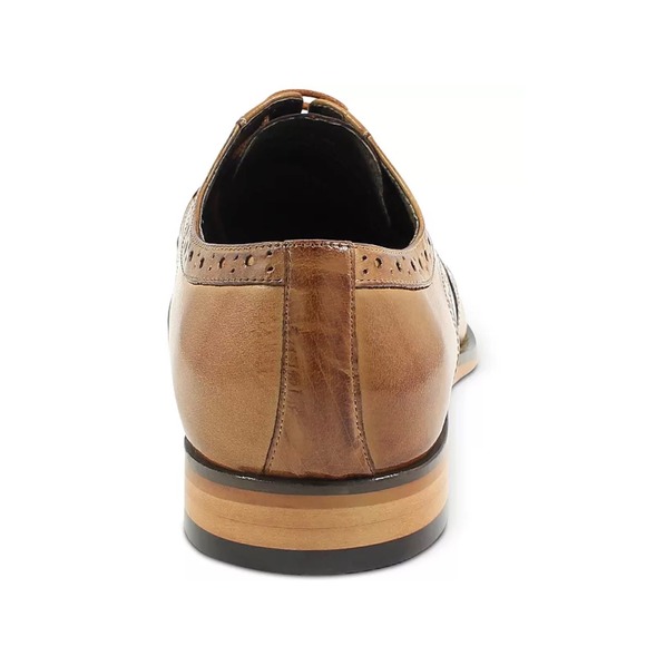 Stacy Adams Tinsley‎ Wingtip Oxford Mens Shoes Lace Up Tan Multi 25092-238 NEW main image 4